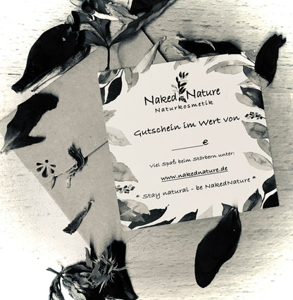 NakedNature Naturkosmetik Gutschein 